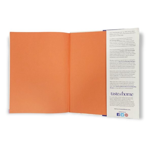 Readers Digest Taste Of Home Best Loved Healthy Recipes Hardcover Cookbook - Picture 12 of 12